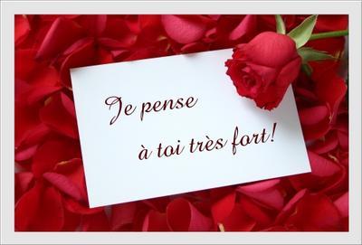 je pense a toi